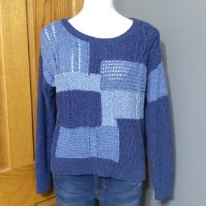 American Eagle Cotton Patchwork Sweater